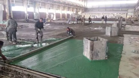 بتن سخت ملاتی سبز